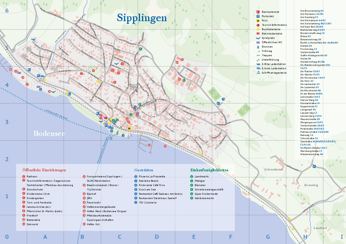 Ortsplan - Gemeinde Sipplingen