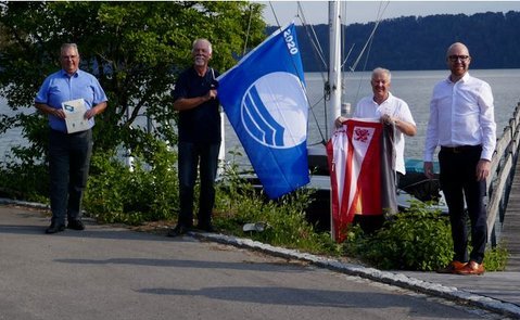 Verleihung Blaue Flagge