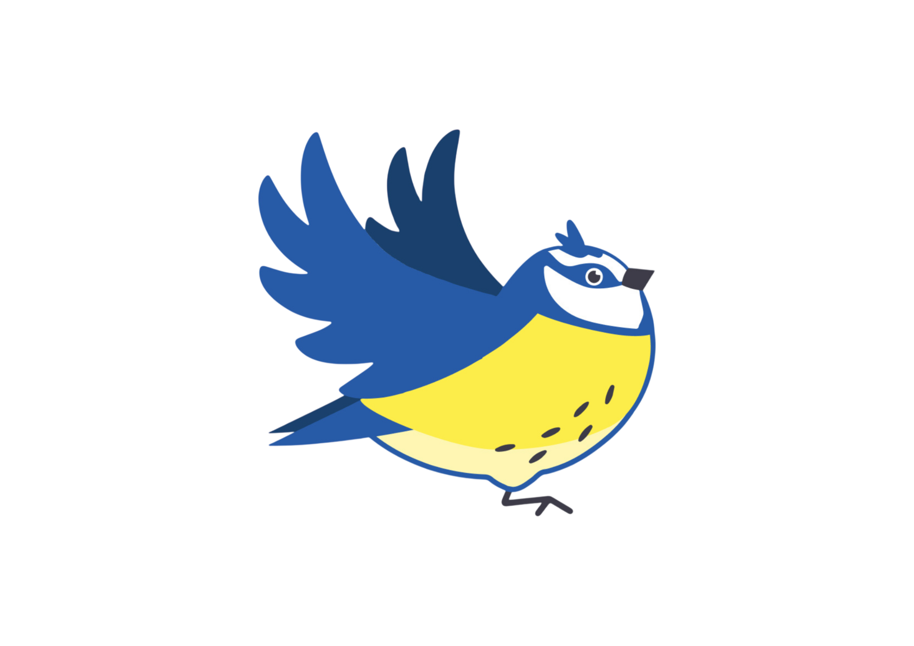 Logo des Kinder-Erlebnispfades Blaumeise - Logo des Kinder-Erlebnispfades