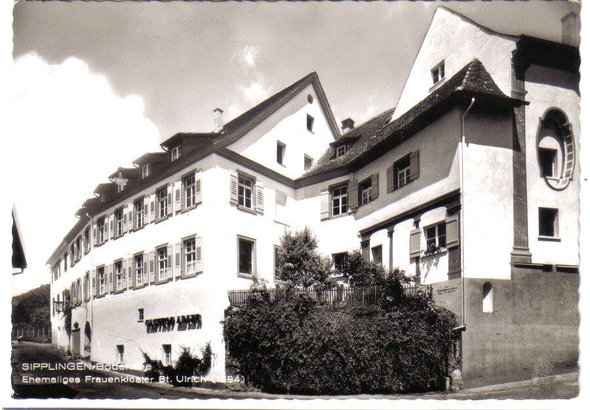 Postkarte aus dem Jahr1962 mit Gasthof Adler