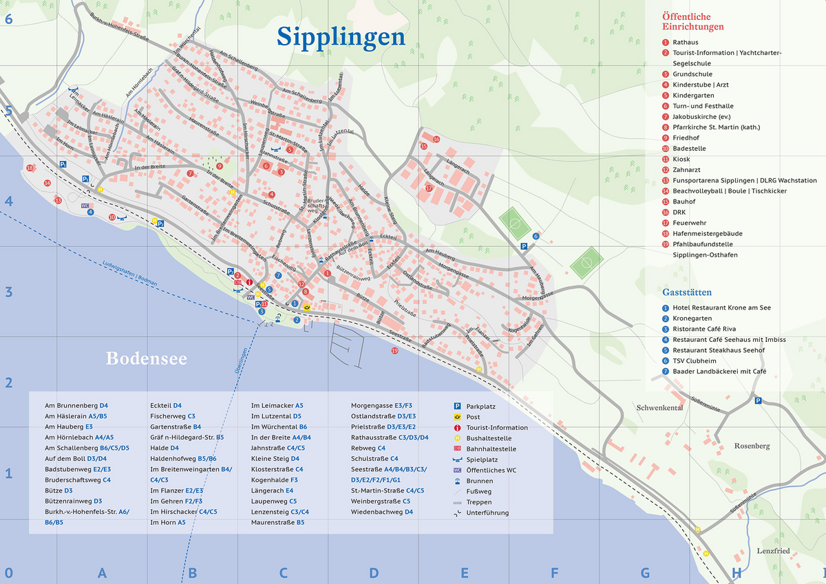 Ortsplan - Gemeinde Sipplingen