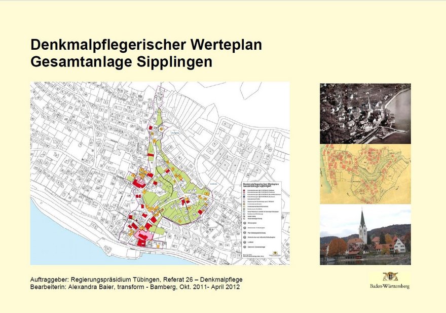 Titelbild Denkmalpflegerischer Werteplan